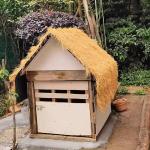 Künstliche Strohdach Fliese, Synthetische Strohgras-künstliche Palmen-strohrollen, Künstliche Strohdachabdeckung, Künstlichen Kunststoff Stroh Für Bar Garten Terrasse Pavillon
