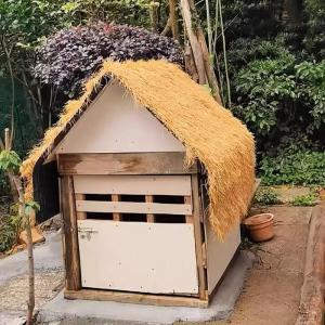 Künstliche Strohdach Fliese, Synthetische Strohgras-künstliche Palmen-strohrollen, Künstliche Strohdachabdeckung, Künstlichen Kunststoff Stroh Für Bar Garten Terrasse Pavillon