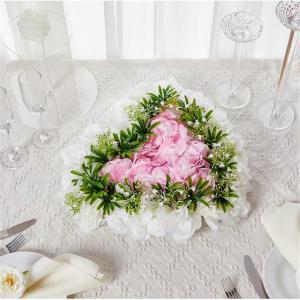 Künstliche Blumensträuße, künstliches Rosenarrangement für Hochzeit, Tafelaufsatz, Valentinstag, Dekoration, Foto-Requisiten