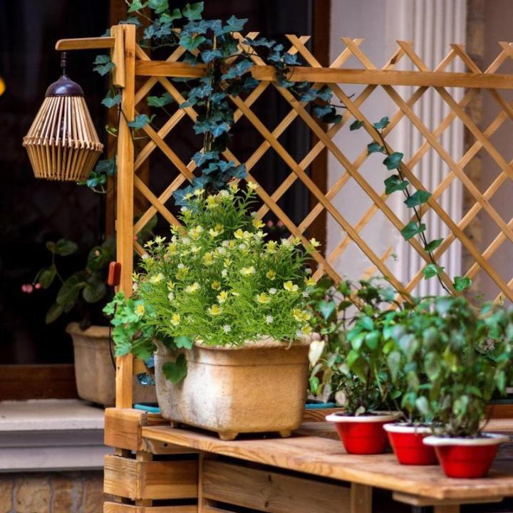Künstlicher Blumenstrauss Kunstblumen Künstliche Blumen Deko Kunstblumenstrauß für Hausgarten Party Hotel Büro Hochzeit Deko Frühlingsdeko 0815
