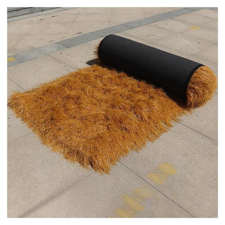 Künstliche Strohdachdach,Kunststoff Gefälschtes Strohdach, Synthetische Strohgras-künstliche Palmen-strohrollen, Strohsimulationsrolle Aus Kunststoff Für Garten Terrasse Hütte