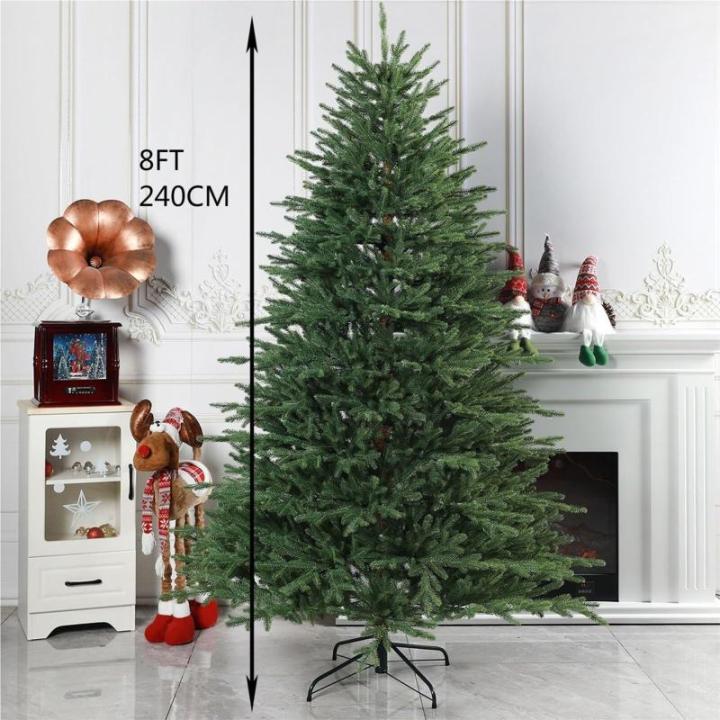 Künstlicher Weihnachtsbaum mit 1350 PE-Astspitzen, unbeleuchtete, aufklappbare Premium-Fichten-Kunstweihnachtsbäume, Faltbare Basis for die Dekoration zu Hause, im Büro, in Gesc