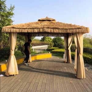 Künstliches Strohdach, Synthetisches Palmenstroh, Gefälschte Strohdach, Simulation Strohfliese, Künstliches Strohschuppendach, Falsches Stroh Für Garten Terrasse Pergola Holzha