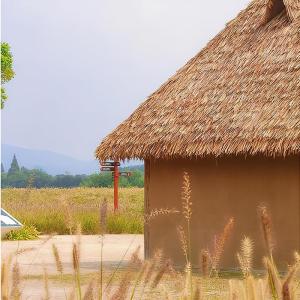 Künstliches Strohdach, Künstliche Mexikanische Strohrolle, Künstliche Palmenstrohrollen, Kunststoff Gefälschtes Strohdach, Simulation Strohfliese, Für Garten Pavillon Holzhaus