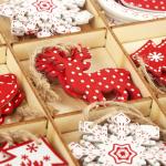 27-delige Kerstboom Decoratie Houten et - Kerstboom Decoraties voor het versieren van de kerstboom - Kerstboom Decoraties (X Mas 2)