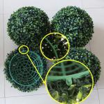 5 stuks kunststof bloemen balstandaard vorm gesneden bloemenrek houder kamerplanten slinger frame voor bloemballen bruiloft ornament Kerstmis grasbal