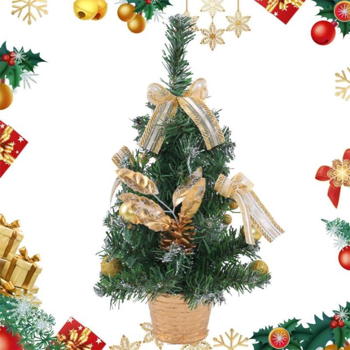 Tisch-Weihnachtsbaum,Künstlicher Tisch-Weihnachtsbaum - Startseite Künstliche Kiefer für Tisch,Weihnachtskiefernbaum mit gewebter Basis für Fenster, Wand, Baum,
