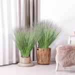 8 stuks , grasbundels, groen, grasplant, siergras, kunstgras, takken, grassenboeketten, decoratief gras voor thuis, tuin, balkon, buiten, binnen, grasrangement (groen, 8)