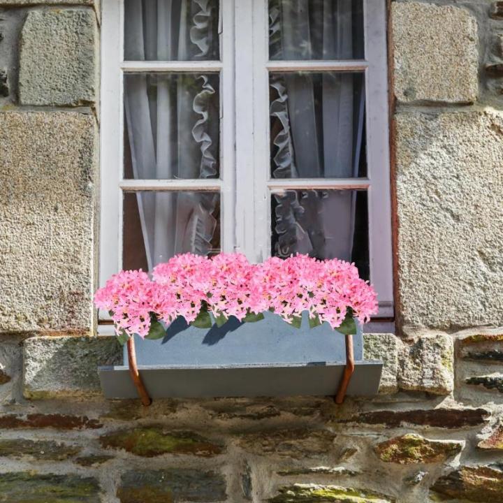 Kunstbloemen als echte kunstbloemen met stelen, grote kunstbloemen voor doe-het-zelf bloemstukken, bruiloftsfeest, thuiskantoor, decoratie, hartstuk, roze, 1103