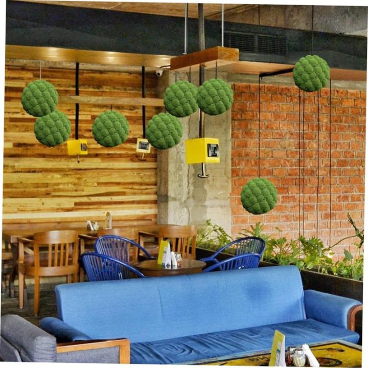 12 STK Blumenarrangement Topiary-käfigrahmen Drahtkugel Rahmen Aus Buchsbaum-formschnitt Stubenwagen Halter Für Blumengraskugeln Topiary-Kugel Faux Anlage Ball Green Plastik