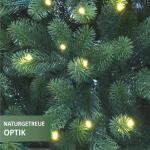 Premium kerstboom van 85 cm, helder licht, kunstkerstboom, met 70 leds, nepboom, PE-kerstboom