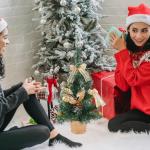 Weihnachtsbaum Geschmückt Weihnachtsbaum Klein Geschmückt Weihnachtsdeko Mini Geschmückter Weihnachtsbaum Künstlich Kleiner Weihnachtsbaum Tisch Tannenbaum für Weihnachten Dek