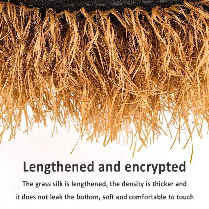 Künstliches Strohdach, Künstliche Palmgras Rolle, Künstliches Strohschuppendach, Synthetisches Thatch Gras Dach, Simulation Strohdach Fliese, Synthetisches Palmenstroh Für Holz
