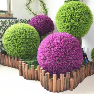 De bruiloftstafel bladeffect hangend bruiloft 55 cm, de veranda en de bruiloft vormgesneden bal, gesimuleerde decoratieve grasbal buxusbal kunstmatig