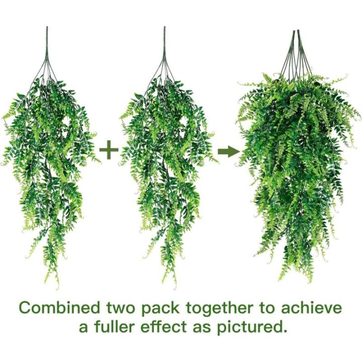 , realistische klimop, 90 cm lengte, hangende , planten, plastic planten voor binnen en buiten, kunstplant voor decoratie, thuis, keuken, tuin, kantoor (90 cm)