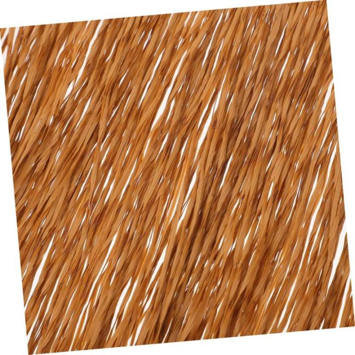 2 Stück Simuliertes Stroh Rasen Dekor Mexikanisches Strohdach Garten Strohdach Für Vogelscheuchen Kostüm Künstliches Strohdach DIY Strohdach Simulations Stroh Ornament