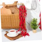 15 STK Chili-Pfeffer-Modelldekoration wandverkleidung Wand polsterung eingetopft Jalapenos Spielzeug Pflanzen Simulation gefälschtes Gemüse hängender künstlicher Pfeffer Schaum