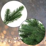 Kerstboom Luxe 120 cm donkergroen Kunstkerstboom PE/PVC Mix Kunstmatige Dennenboom