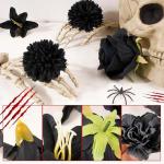 20 stuks kunstbloemkoppen, kunstbloemen, rozenkoppen, kunstbloemkoppen, versiering, handwerk, bloemen voor carnaval, party, bruiloft decoratie