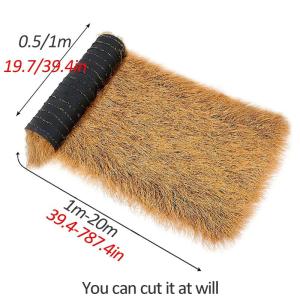 Künstliches Strohdach, Künstliche Palmgras Rolle, Künstliches Strohschuppendach, Synthetisches Thatch Gras Dach, Simulation Strohdach Fliese, Synthetisches Palmenstroh Für Holz