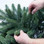 Kunstkerstboom van PE, met en zonder ledverlichting