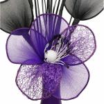 kunstbloemen in pot, decoratie, 32cm