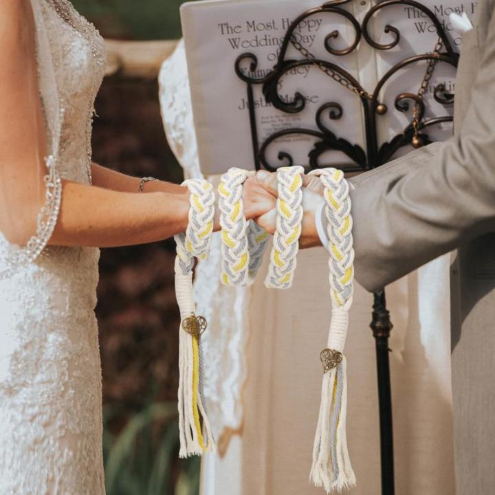 Wedding Lasso - Handfasting Cord for Wedding Celtic, Rustic Wedding Lasso for Wedding Ceremony, Lazo para Boda, Traditional Lazo Cord, Wedding Rope Lasso Cermony Catholic Set