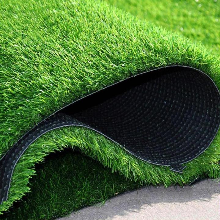 Premium-Kunstrasenrolle, realistischer Kunstrasen für Garten, Rasen, lichtecht, synthetische Grasmatte für Landschaftsterrassen, 2 x 4 m