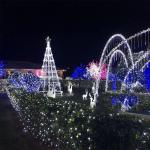 Kerstboomverlichting Wit, 20M 200 LED Lichtsnoer, Waterdicht Lichtketting, Kerstlichtsnoer, voor en buiten, 8 verlichtingsmodi, Timerfuncties, Decoratie Kerstmis