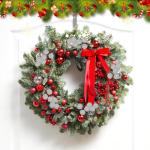 200 Stück Weihnachten Künstliche Holly Beeren Mini Weihnachten Gefrostete Beere Künstliche Früchte für Weihnachtsbaumschmuck Basteln Geschenken Weihnachtskranz Dekoration Heim
