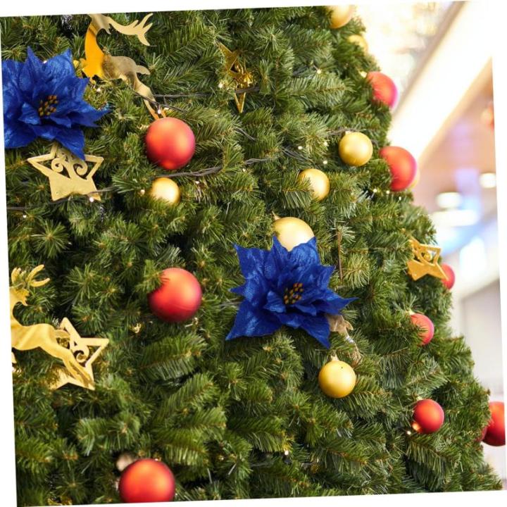 21 STK künstliche Blumen weihnachtsdeko künstliche blüten dekoweihnachten Dekorationen Weihnachtsgirlanden blühen Dez Hochzeitsdeko Weihnachtskranz Blumen Dekor Blumenzubehör 