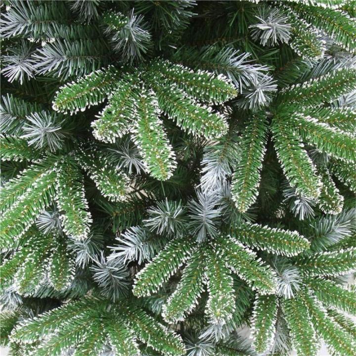 Künstlicher Weihnachtsbaum aus Fichte mit Scharnier, beflockter Schnee, automatisch ausbreitende, geschmückte Bäume im Ständer, Weihnachten for den Innenurlaub(5Ft(150CM))