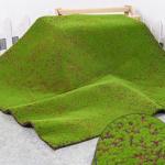 Künstliche Moosmatte, künstlicher Gras-Teppich, künstlicher Moosrasen, realistischer Rasenteppich, Hochzeit, Weihnachten, Balkon, Garten, Rasenteppich, Moosmatte für Zuhause, T