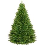 Künstlicher Weihnachtsbaum mit Christbaumständer 220 cm Naturgetreu Dichte Zweige PVC Skandinavische Fichte In EU Hergestellt