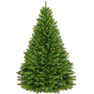 Künstlicher Weihnachtsbaum mit Christbaumständer 220 cm Naturgetreu Dichte Zweige PVC Skandinavische Fichte In EU Hergestellt