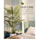 150cm künstliche Dypsis Lutescens Palme, Pflanzen nur für den Innenbereich mit 13 abnehmbaren Stämmen, deko für Büro, Laden, Wohnung und Party