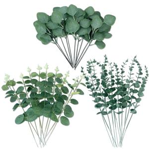 30 stuks eucalyptus decoratie, eucalyptus, kunsttakken, bladeren, decoratie, kunst, decoratieve takken, eucalyptus, bladeren, , groen, namaak voor tafeldecoratie, bruiloft, tuin,