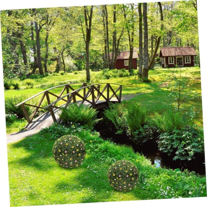4 Stück Grasballständer Grasrahmengestell Halter für Blumengraskugeln Blumenarrangement Ballständer Garten Dekoration Gartenversorgung dekorativer Blumenrahmen Plastik Green