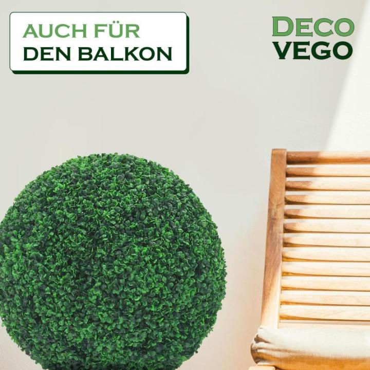 Decoratieve buxusbal, keuze uit 8-55 cm, kunstbuxusbal, , planten, boekenbal, kunstplant, diameter: 55 cm