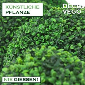 Decoratieve buxusbal, keuze uit 8-55 cm, kunstbuxusbal, , planten, boekenbal, kunstplant, diameter: 45 cm