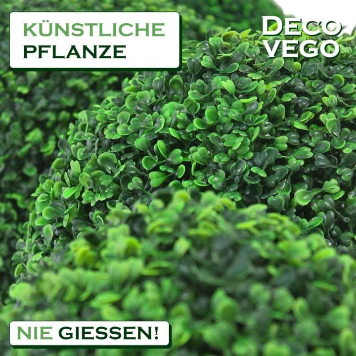 Decoratieve buxusbal, keuze uit 8-55 cm, kunstbuxusbal, , planten, boekenbal, kunstplant, diameter: 45 cm