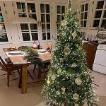 Künstlicher Weihnachtsbaum, Beleuchteter Weihnachtsbaum Künstlich In Voller Größe, Ferngesteuerte Lichter, Luxuriöse Weihnachtsdekoration for Den Innenbereich, Gegabelte Busch