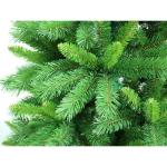 Künstlicher 4 5 6 7 8 Fuß großer Weihnachtsbaum, hochwertiger unbeleuchteter Weihnachtsbaum mit Scharnier und Metallständer, einfache Montage, für drinnen und draußen, 240 cm