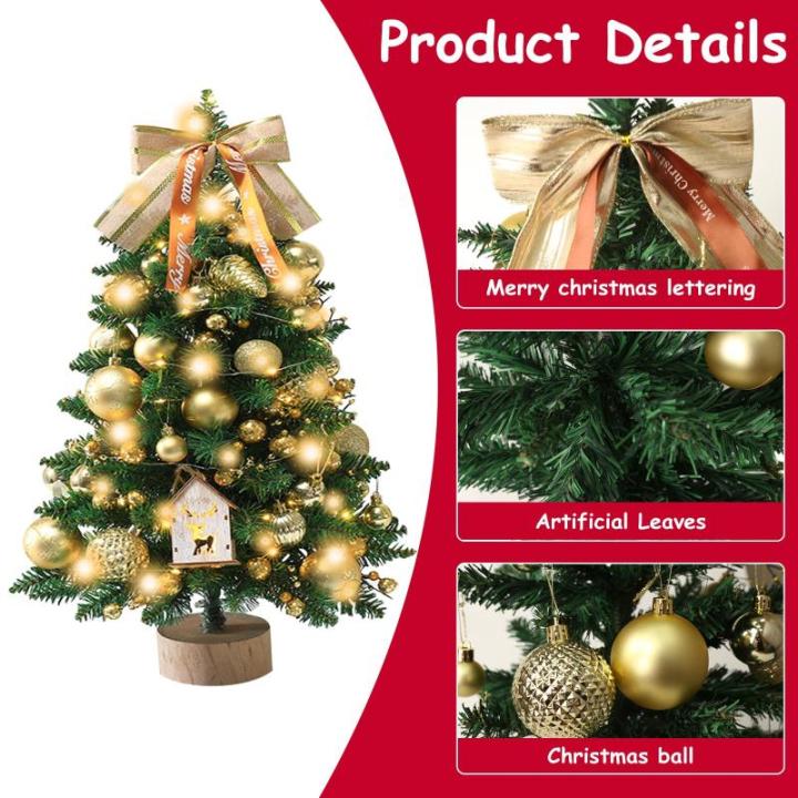 kunstkerstboom met verlichting