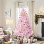 Kunstkerstboom, kunstkerstbomen, geschikt voor kerstdecoratie binnen en buiten, Kerstmis (1,5 m)