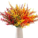 4 stuks kunstmatige esdoornbladeren, herfstbladeren, , herfstesdoornbladeren, takken, kunstmatige esdoornbladeren, herfstbladeren, voor binnen en buiten (herfst B)