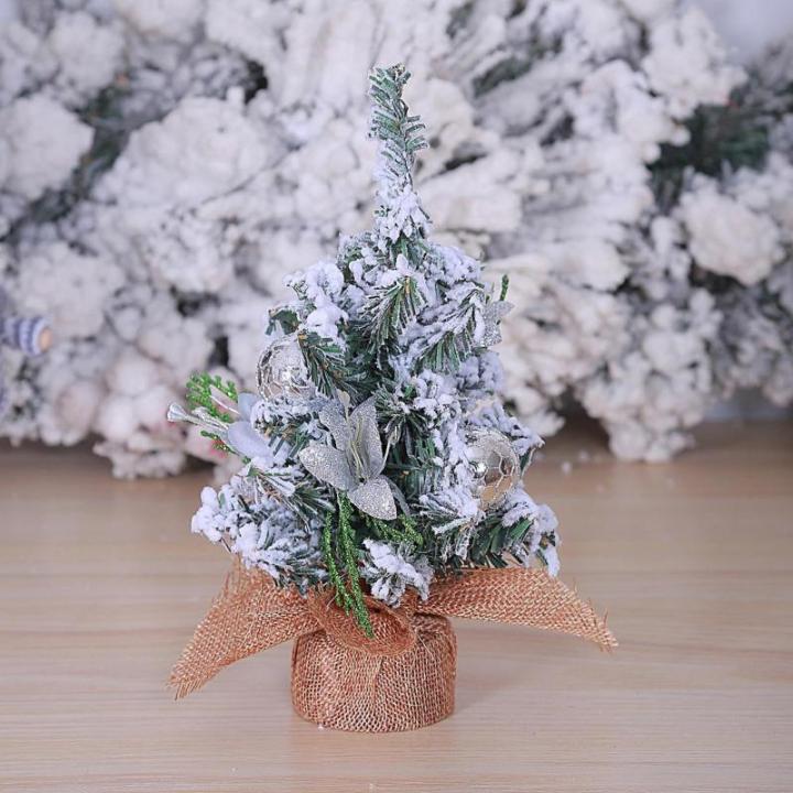 Small Christmas Tree for Home | Table Centerpiece Christmas Tree | Holiday Home Accents, Charming Tabletop Christmas Tree, Burlap Base Tree, Seasonal Table Centerpieces