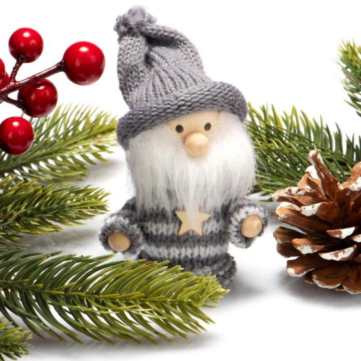 12x premium kerstboom kabouters - kerstboomversieringen - kabouterfiguur als boom en kerstversieringen - Zweeds-Scandinavische decoratieve trollen