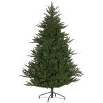 Kunstkerstboom, 180 cm kerstboom met 2380 takken, inklapbare metalen standaard, voor kerstdecoratie, groen