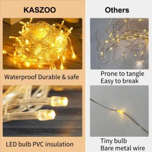 12 Stück künstliche Pflanzen,grün Blatt Efeu Rebe mit 80 LED-Licht, für Hochzeit Party Garten Festival Dekorationen Wanddekoration